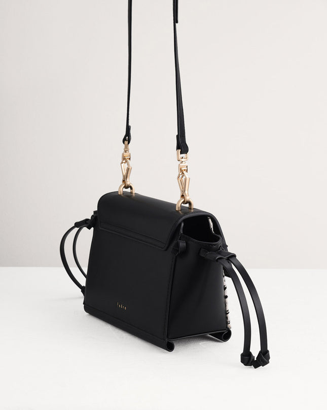 Tweed Shoulder Bag in Two-Tone