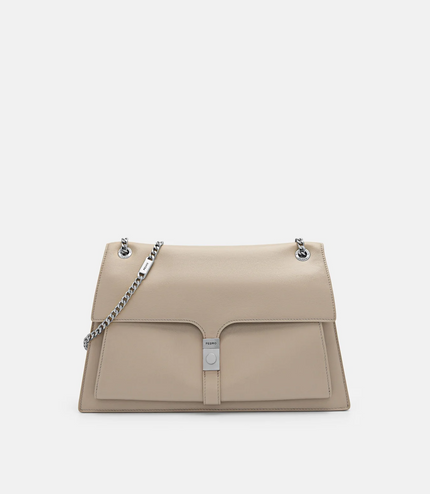 PEDRO Studio Farida Leather Shoulder Bag - Taupe