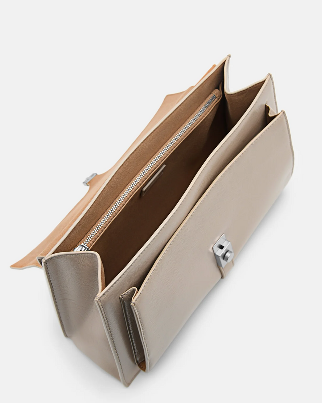 PEDRO Studio Farida Leather Shoulder Bag - Taupe