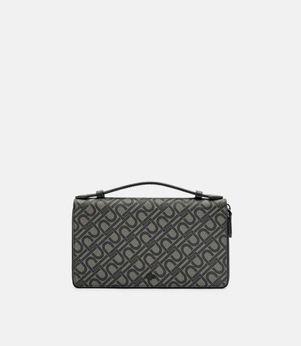 PEDRO Icon Leather Travel Organizer - Black