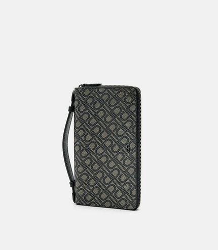 PEDRO Icon Leather Travel Organizer - Black