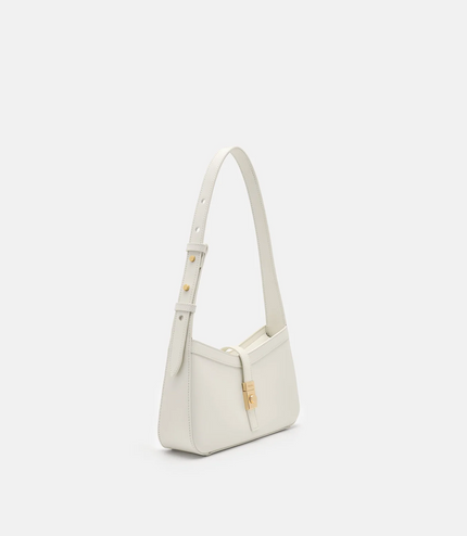 PEDRO Studio Farida Leather Shoulder Bag - Chalk