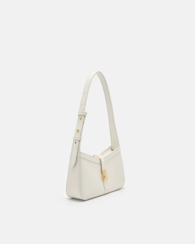 PEDRO Studio Farida Leather Shoulder Bag - Chalk
