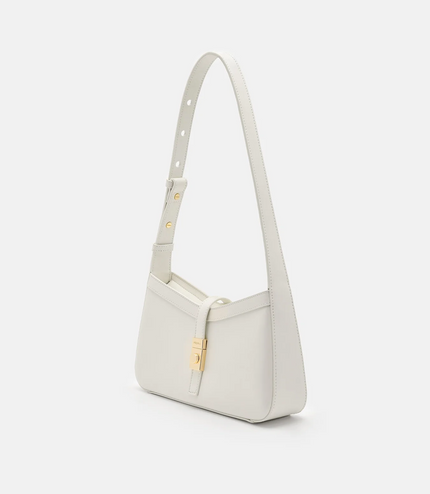 PEDRO Studio Farida Leather Shoulder Bag - Chalk