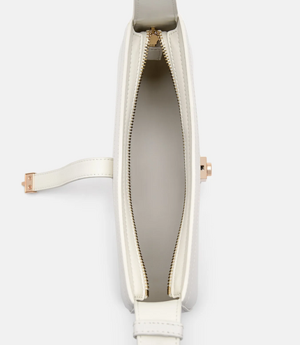 PEDRO Studio Farida Leather Shoulder Bag - Chalk