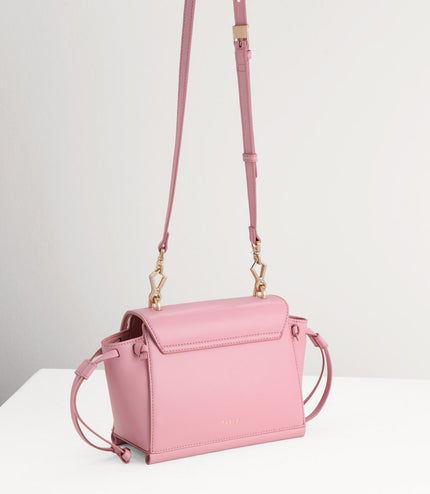Tweed Shoulder Bag in Two-Tone