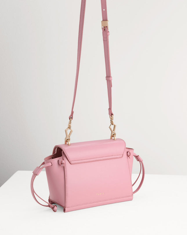 Tweed Shoulder Bag in Two-Tone