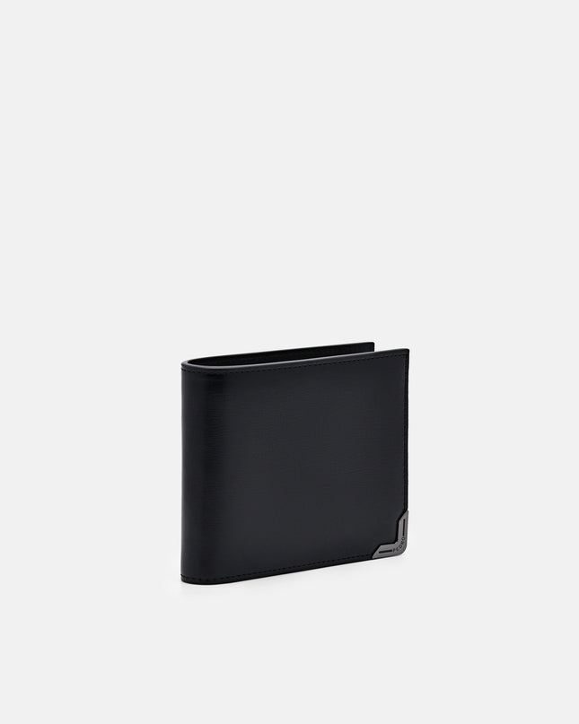 Leather Bi-Fold Flip Wallet