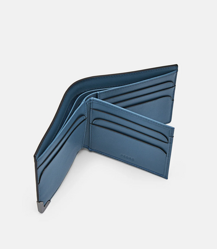 Leather Bi-Fold Flip Wallet