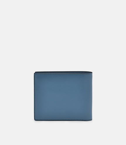 Leather Bi-Fold Flip Wallet
