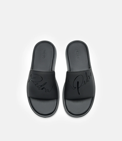 Slide Sandals - Black