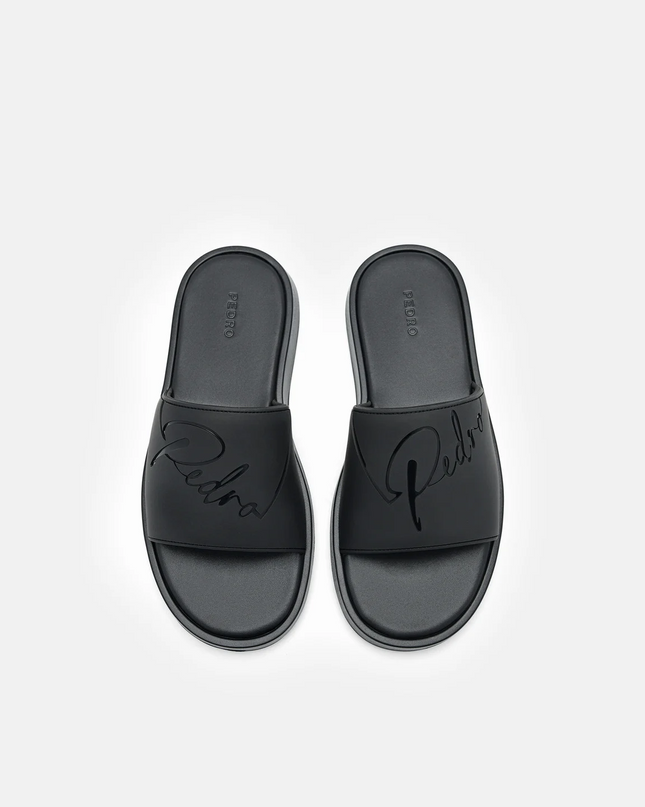 Slide Sandals - Black
