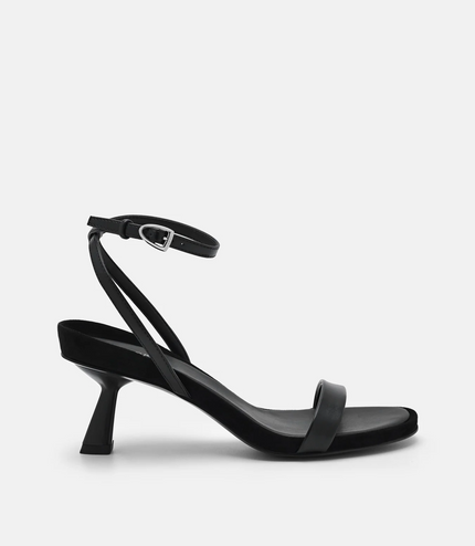 Maika Heel Sandals - Black