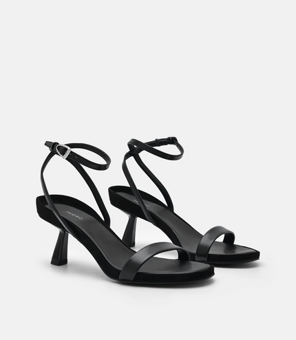 Maika Heel Sandals - Black