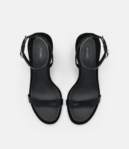 Maika Heel Sandals - Black