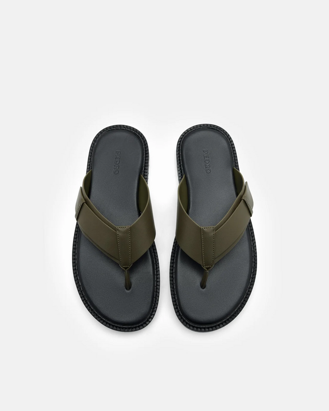 Thong Sandals - Military Green