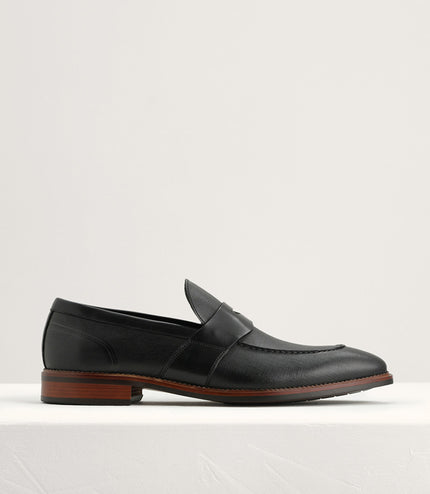 Textured Penny Loafers