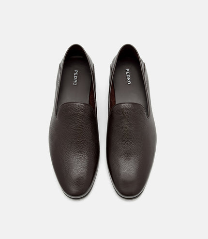 Ryder Leather Loafers - Dark Brown