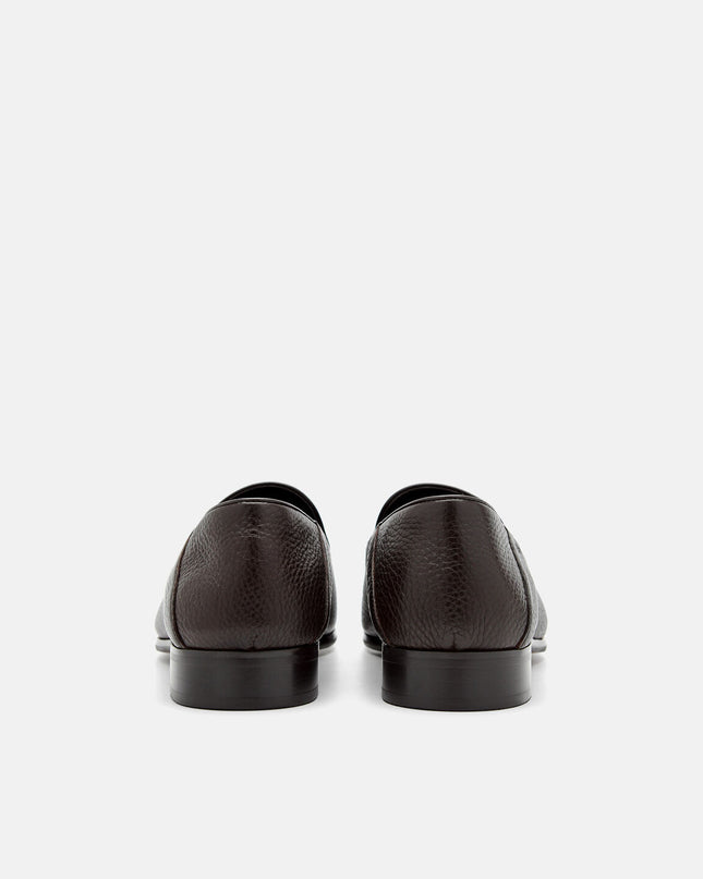 Ryder Leather Loafers - Dark Brown