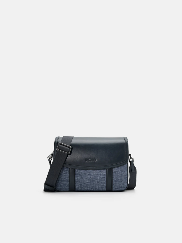 Duncan Messenger Bag - Navy