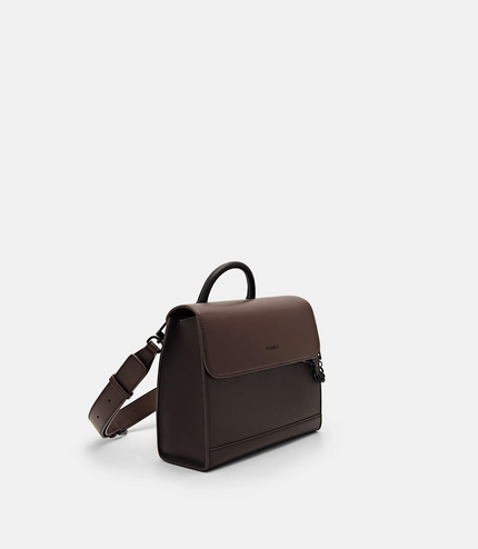 Chainlink Sling Bag - Dark Brown