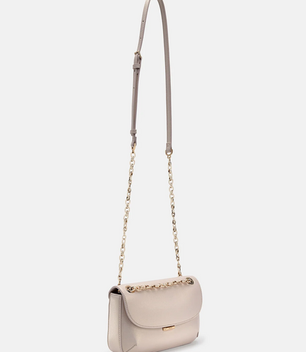Mini Chainlink Shoulder Bag - Champagne