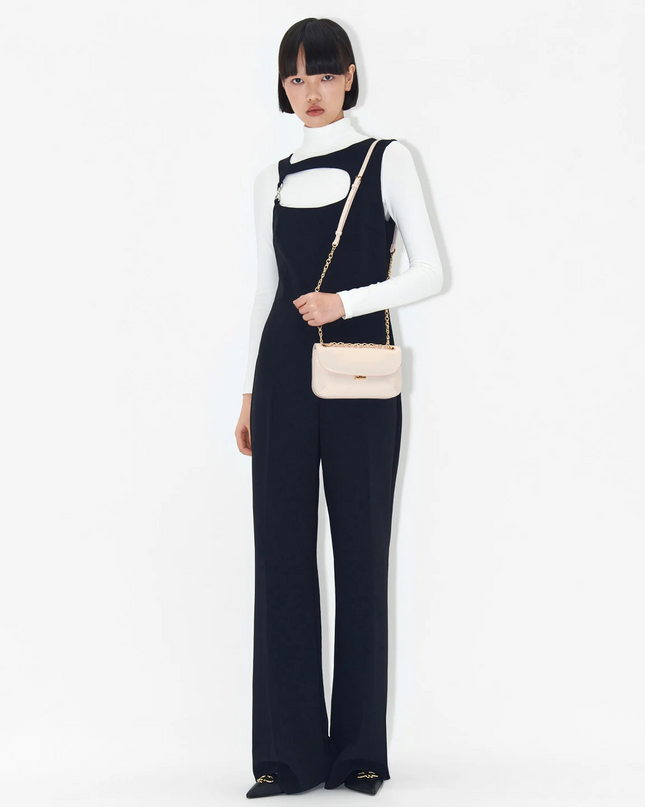 Mini Chainlink Shoulder Bag - Champagne