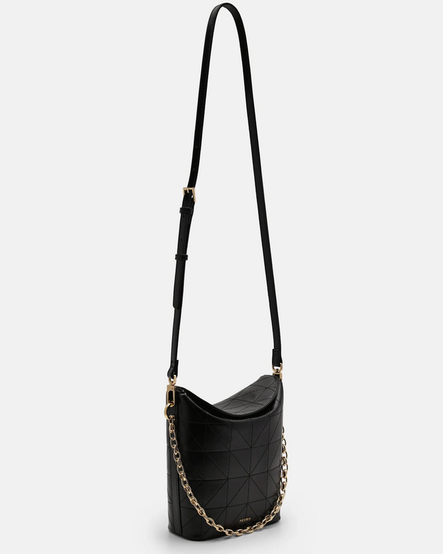 Sora Shoulder Bag in Pixel - Black