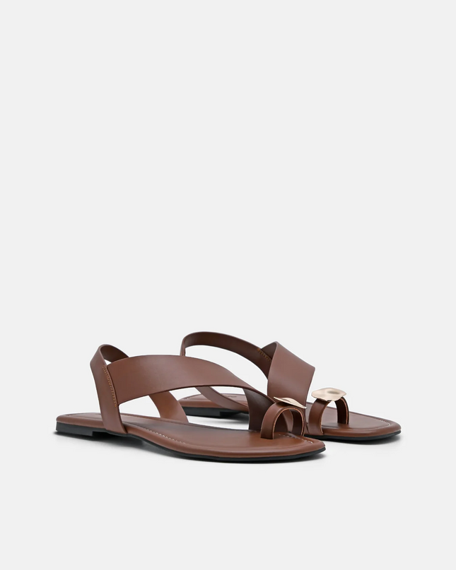 Women Sandals - Dark Brown