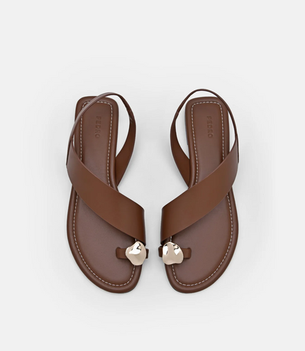 Women Sandals - Dark Brown
