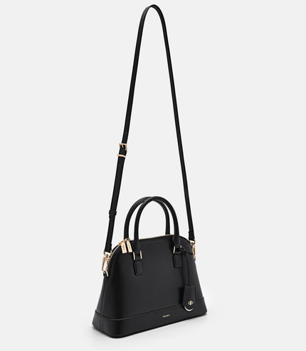 PEDRO Studio Lucia Leather Handbag - Black