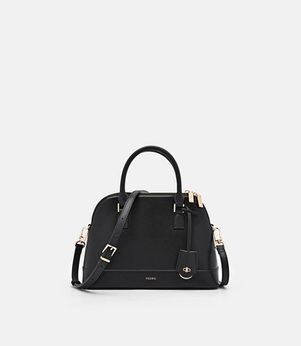 PEDRO Studio Lucia Leather Handbag - Black