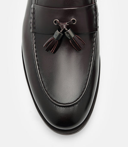 Altitude Firth Lightweight Leather Loafers - Dark Brown