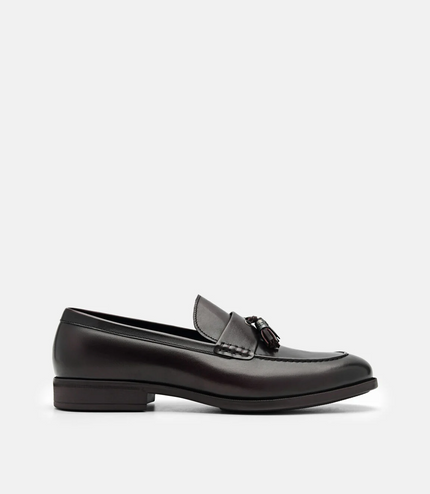 Altitude Firth Lightweight Leather Loafers - Dark Brown