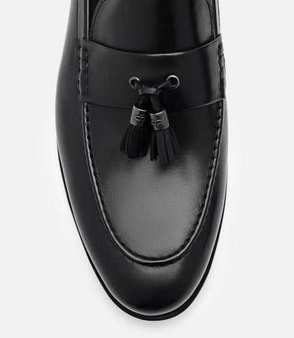 Altitude Firth Lightweight Leather Loafers - Black