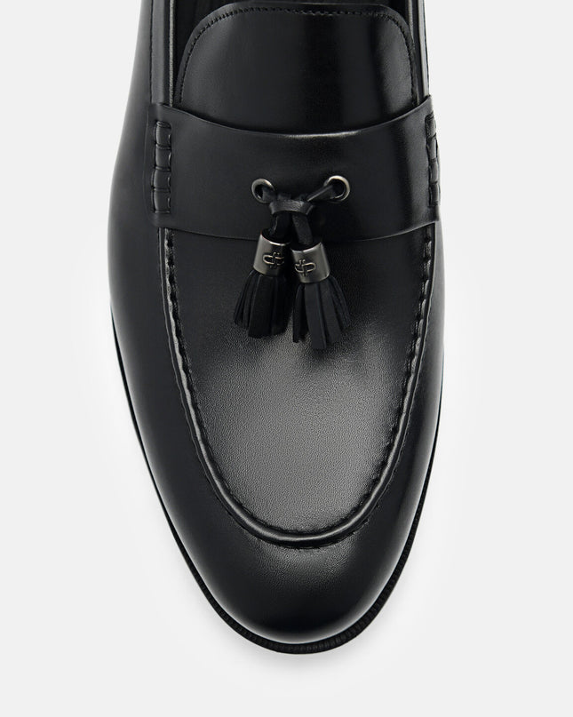 Altitude Firth Lightweight Leather Loafers - Black