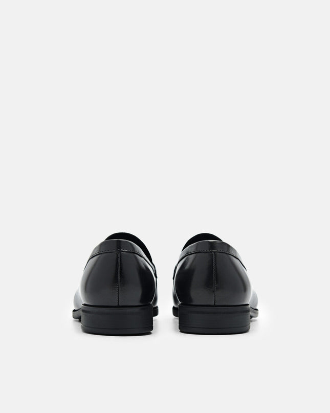 Altitude Firth Lightweight Leather Loafers - Black