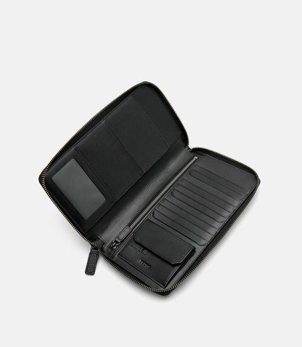 Embossed Leather Travel Organizer