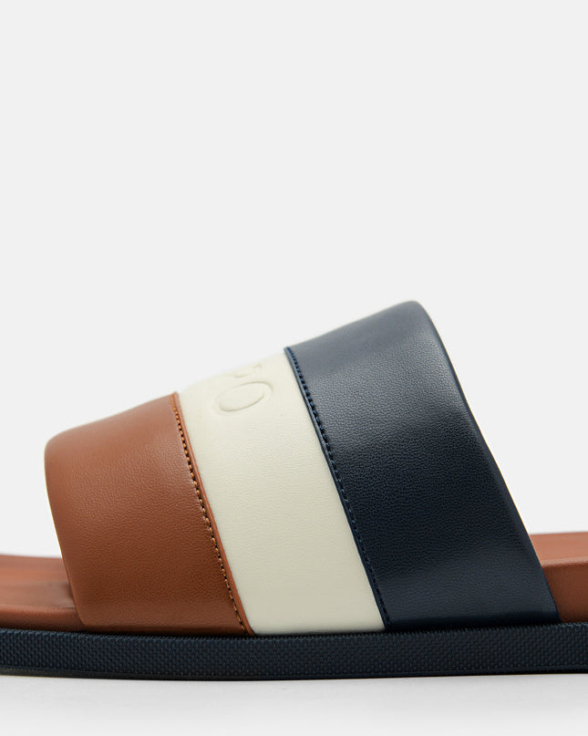 Banded Thong Sandals - Multi