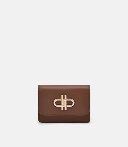 PEDRO Icon Leather Bi-Fold Card Holder - Brown