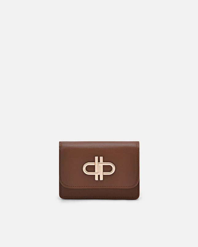 PEDRO Icon Leather Bi-Fold Card Holder - Brown