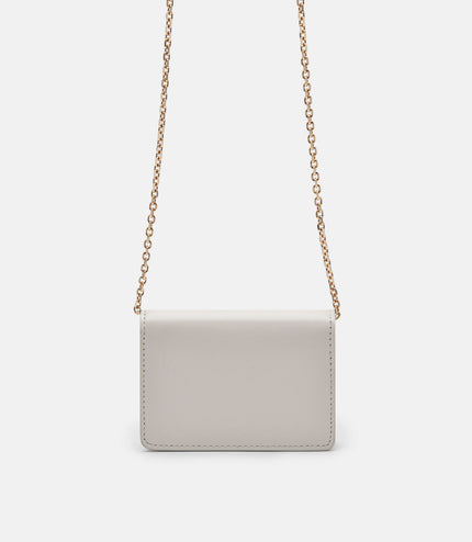 PEDRO Icon Leather Bi-Fold Card Holder - Chalk