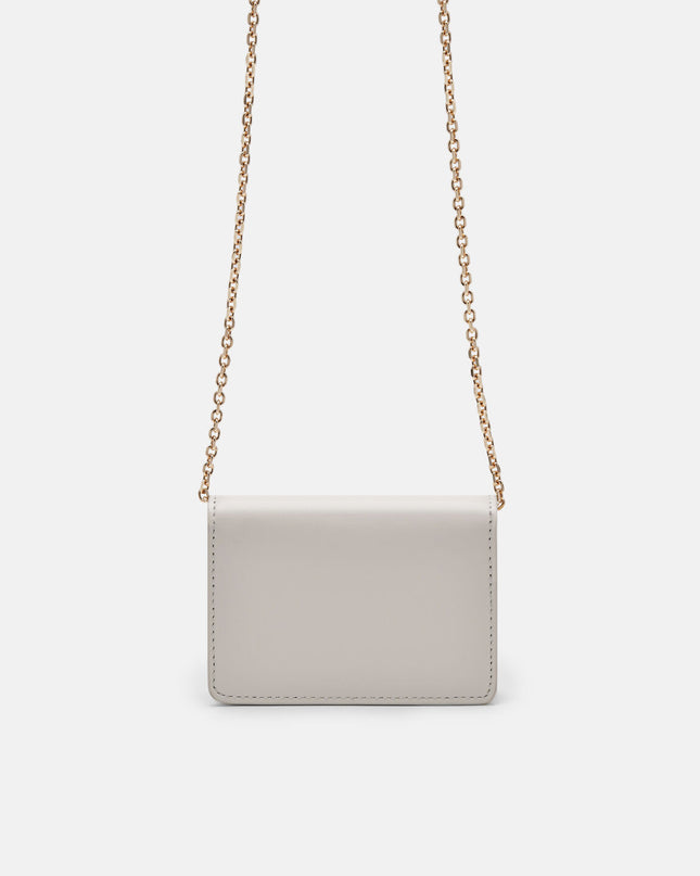 PEDRO Icon Leather Bi-Fold Card Holder - Chalk