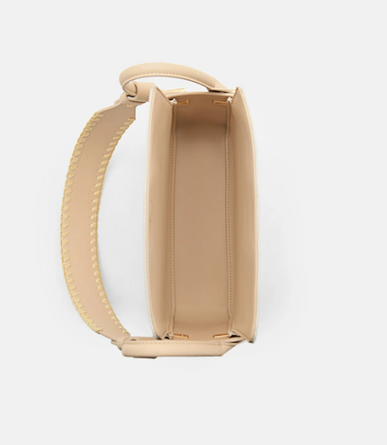 Demi Canvas Bag - Nude