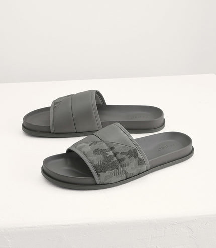 Camouflage Printed Sliders