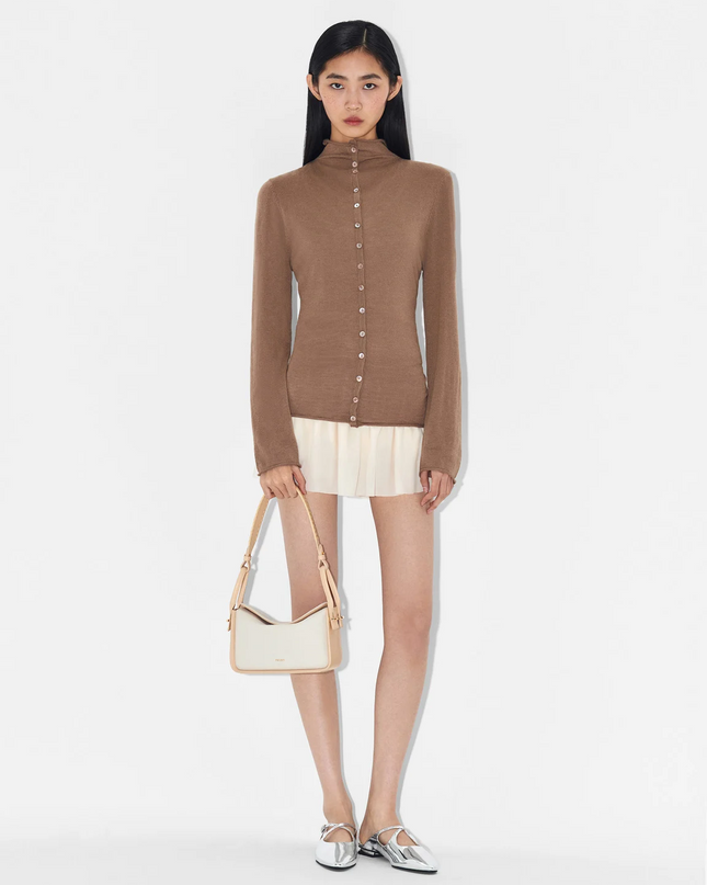 Demi Canvas Bag - Nude