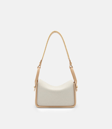 Demi Canvas Bag - Nude