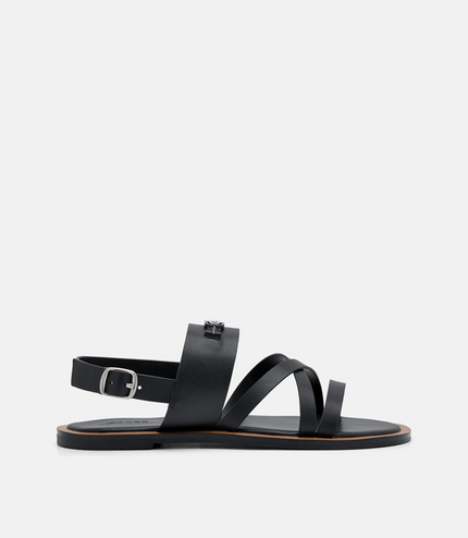 PEDRO Icon Strappy Sandals- Black