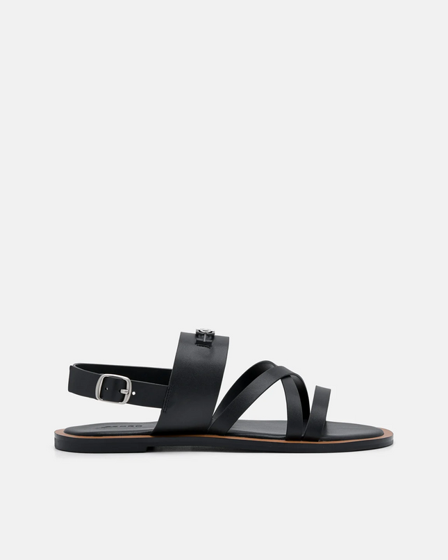 PEDRO Icon Strappy Sandals- Black