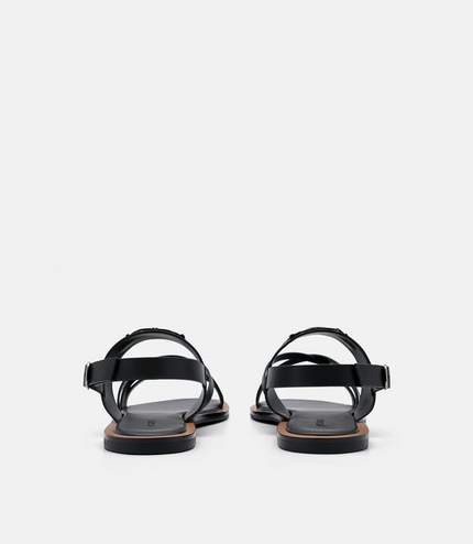 PEDRO Icon Strappy Sandals- Black